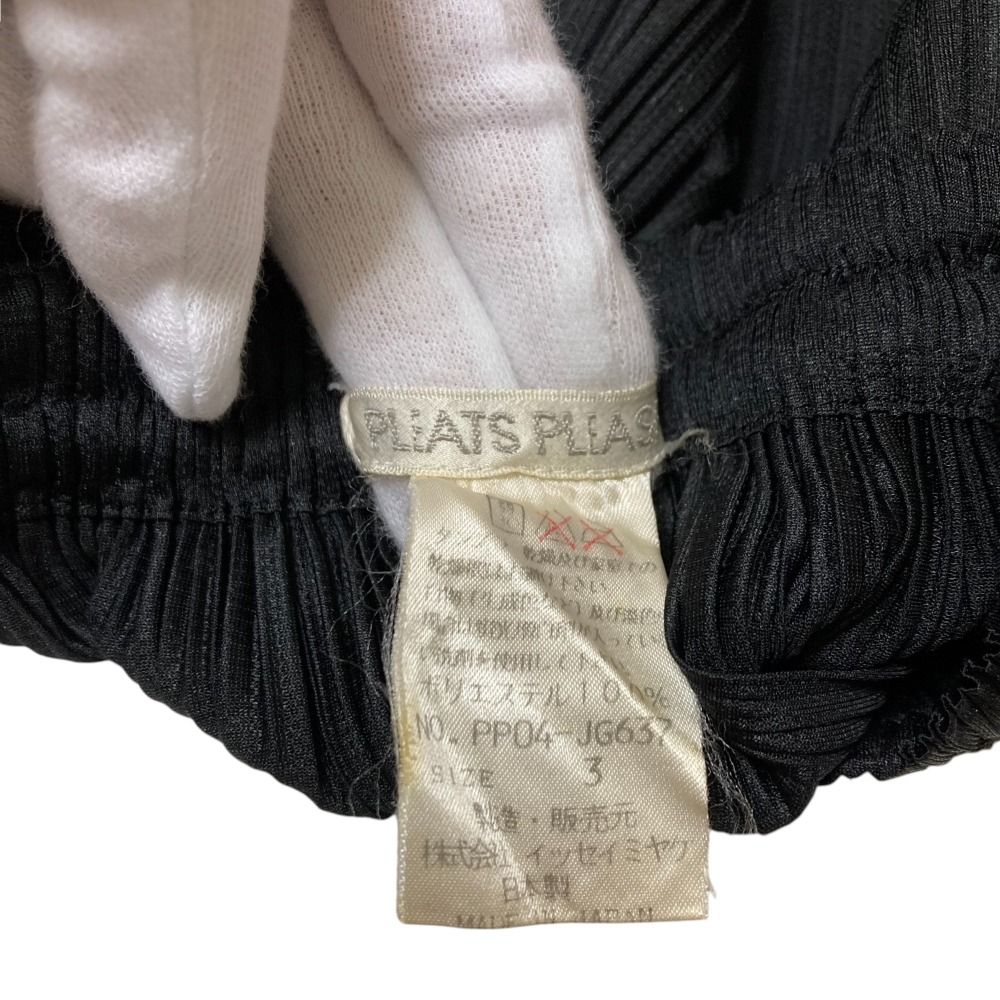 【美品】イッセイミヤケ　プリーツプリーズ　ミニスカート　ブラック　ナンバー 美品 PLEATS PLEASE ISSEY MIYAKE プリーツプリーズ イッセイミヤケ