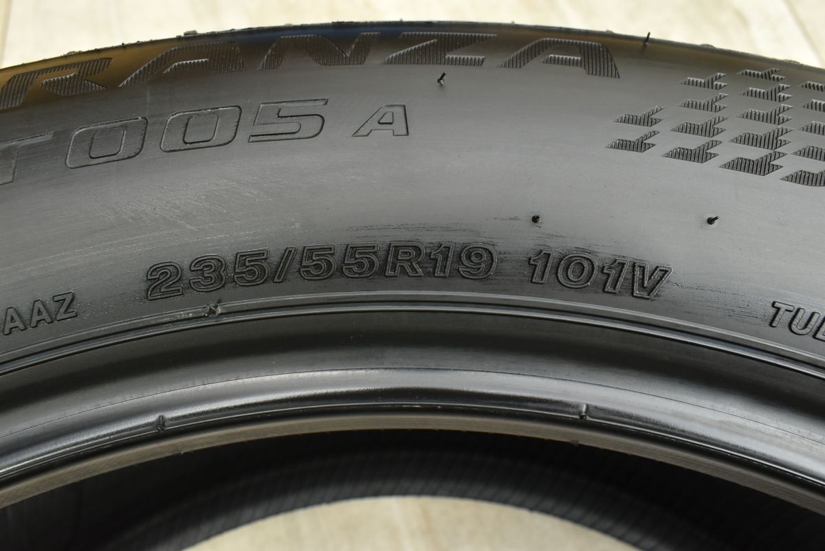 2024年製 新車外し】ブリヂストン トランザ T005A 235/55R19 4本セット