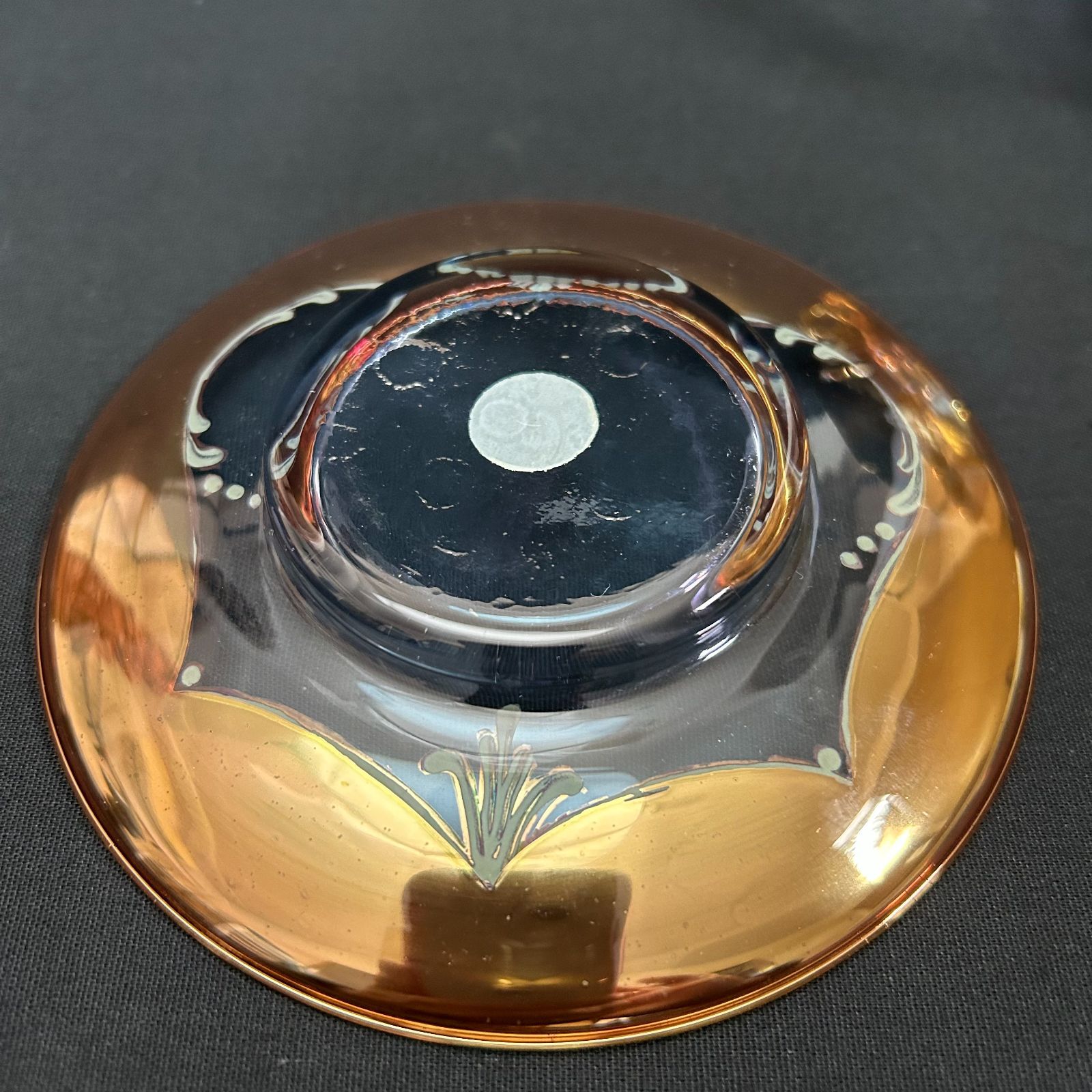 MURANO カップ＆ソーサ― ベネチアングラス ムラーノガラス24K 