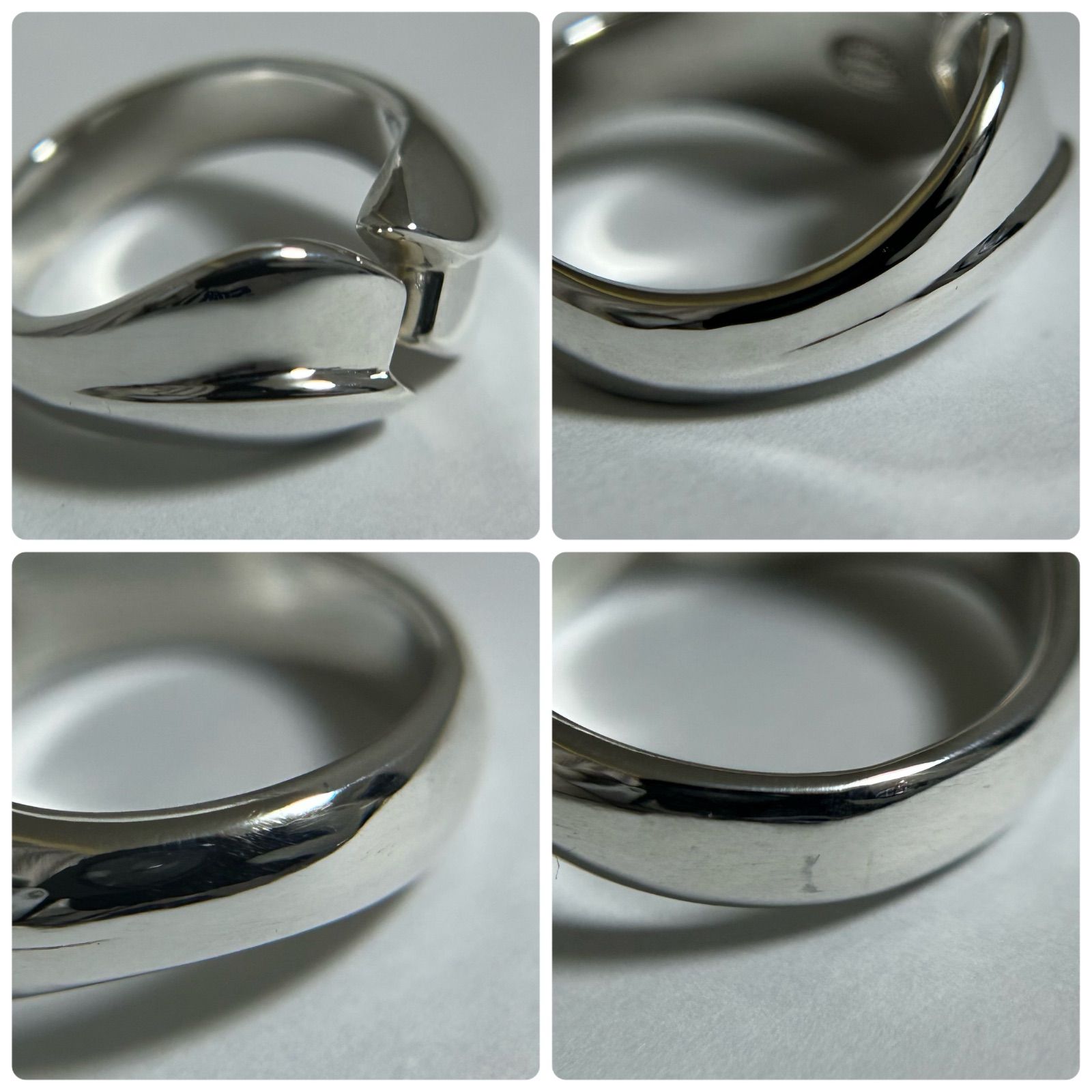 ジョージジェンセン リーフ リング 指輪 AG925 約10号 Georg