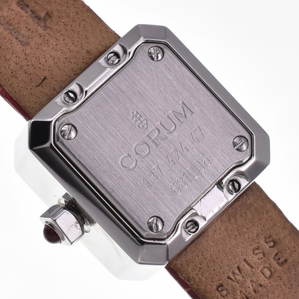 コルム CORUM 137.424.47 シュガーキューブ ダイヤベゼル