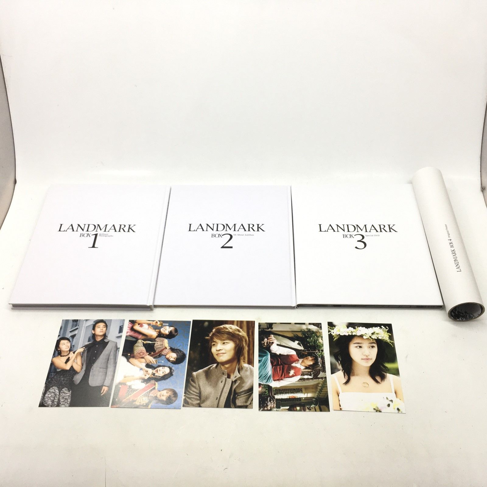 01w-4312 〇 チュ・ジフン LANDMARK BOX 写真集 動作確認済み 【中古品