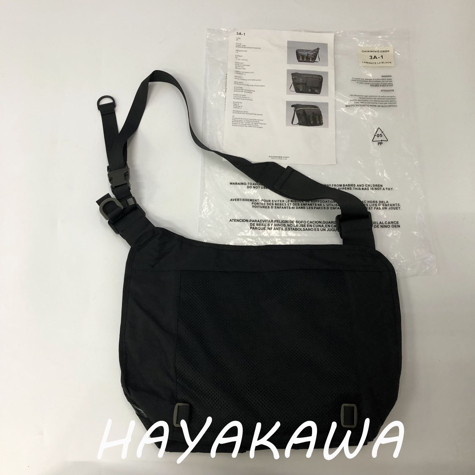acronym / アクロニウム バッグ 3A-1