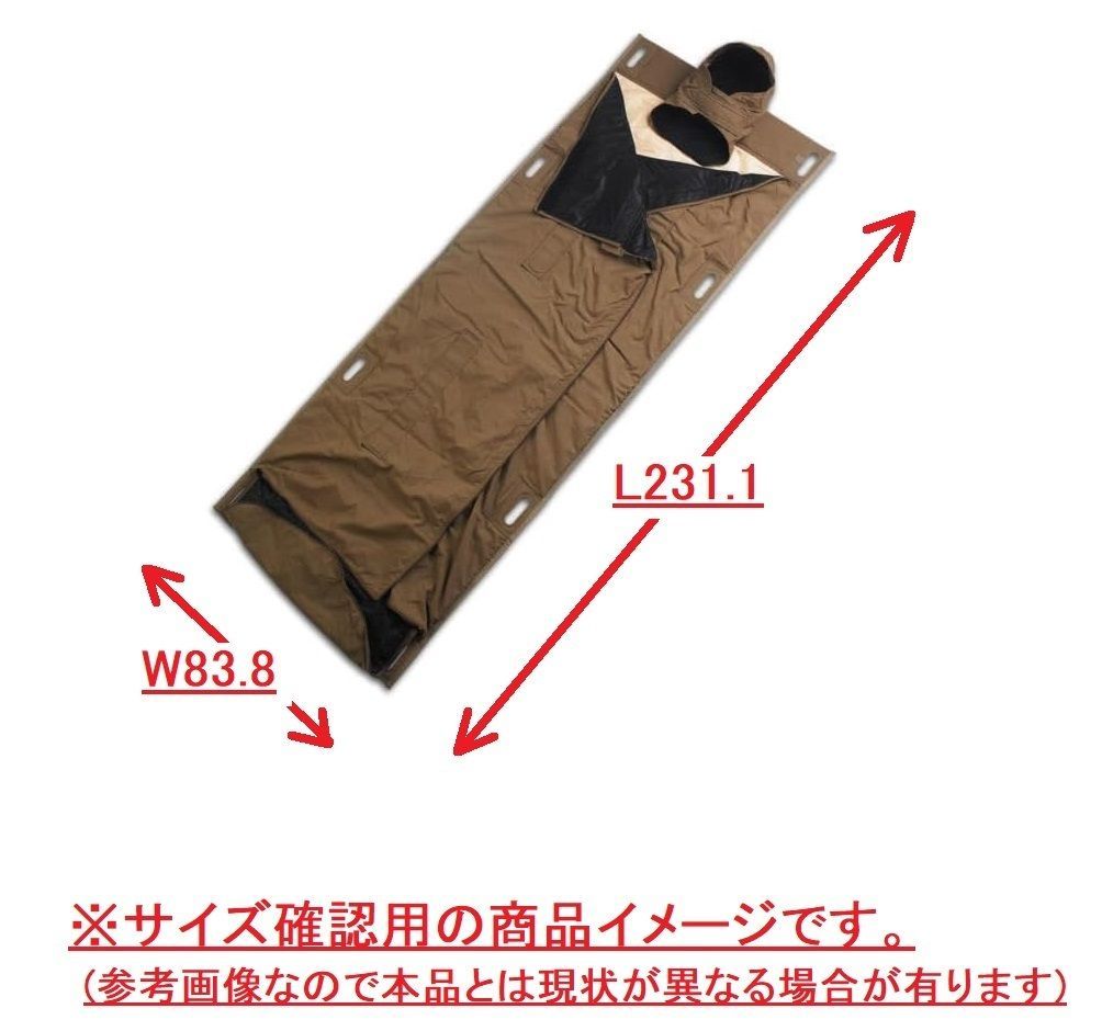 米軍放出品】 APLSサーマルガード 緊急輸送 熱保護 簡易担架
