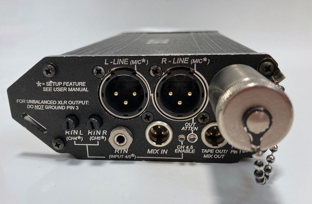 ☆完動品☆ Sound Devices 302 マイクプリアンプ 3ch ポータブル フィールド ミキサー - メルカリ