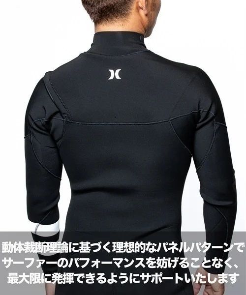 【ムラスポOUTLET公式】Hurley ハーレー CZ ADVANTAGE+ 3X2mm NV ネイビー MZFLAD23　メンズ ウェットスーツ フルスーツ　サーフィン　新品　訳あり　ムラサキスポーツ　OUTLET アウトレット