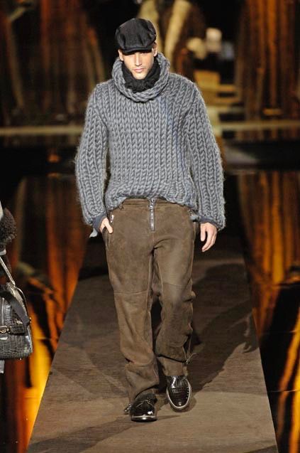 値下げ】2008-09AW Archives DOLCE&GABBANA Mouton Leather Gimmick