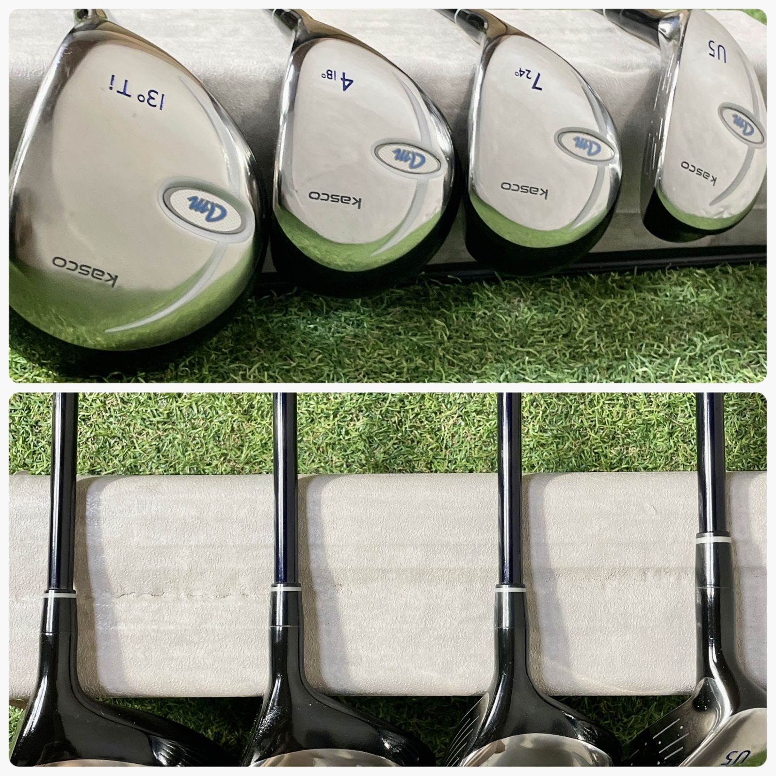 Callaway - 【バッグ新品！美品！】Callaway solaire kasco レディース  L 初心者 ゴルフクラブセット 8本 右 キャロウェイ キャスコ 大人気モデル 送料無料 バッグ新品！美品！】Callaway solaire kasco レディース L