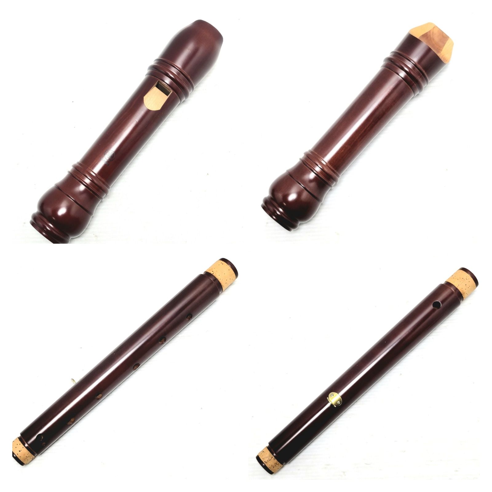 ヤマハ テナーリコーダー バロック式 YRT-43 木製 メイプル レザーケース