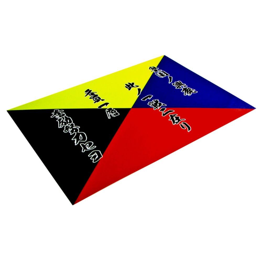 旧日本海軍 耐水性ステッカー Z旗 ・ 皇国の興廃 10cm×7cm UV