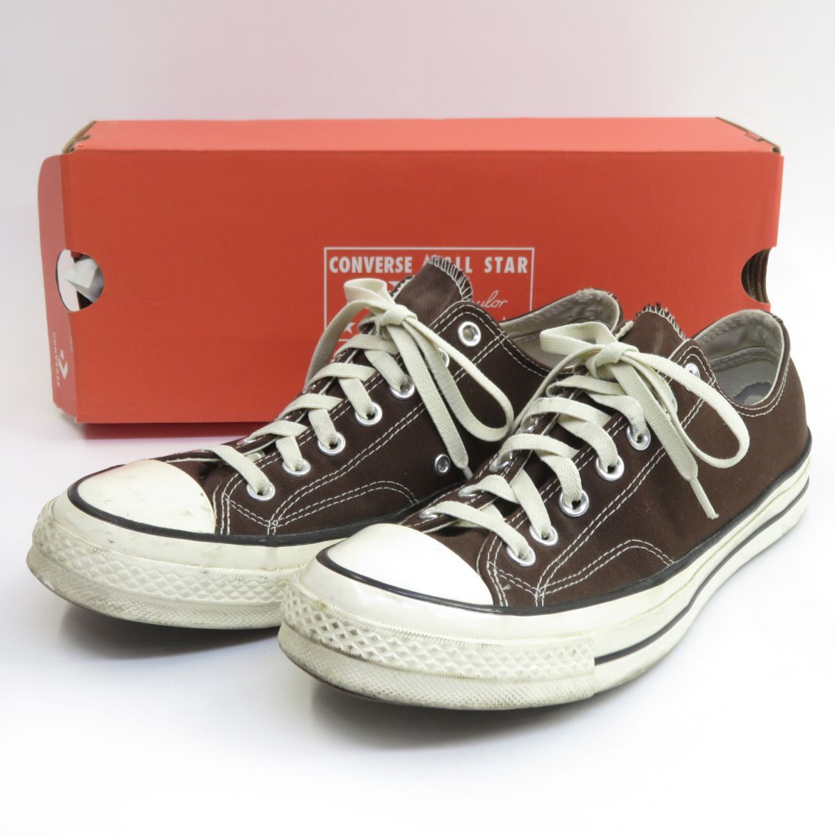 CONVERSE コンバース CHUCK 70 OX チャックテイラー 170554C US9/27.5cm 箱有 ※中古