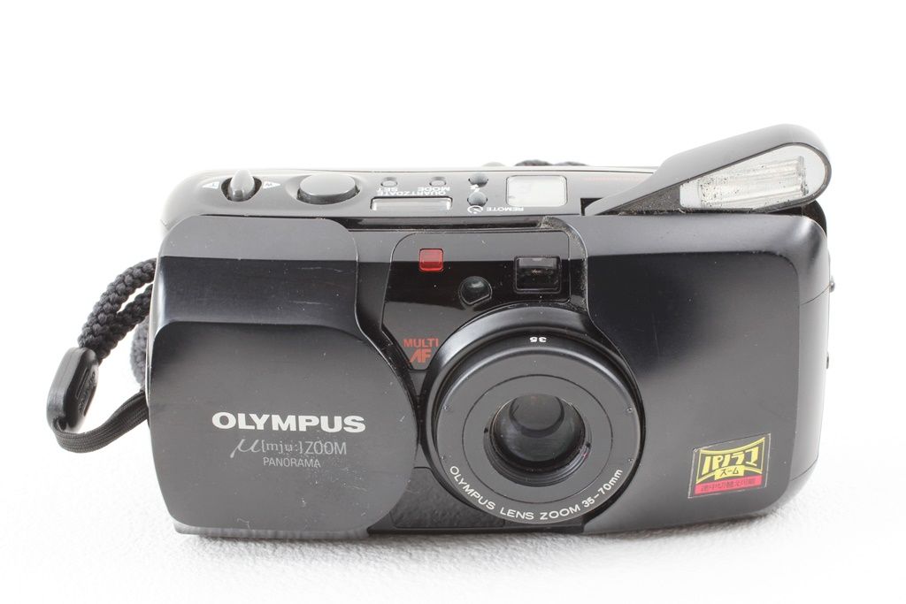 動作品　OLYMPUS μ panorama コンパクトフィルムカメラ OLYMPUS μ [ mju: ] ZOOM PANORAMA Film Camera - YouTube
