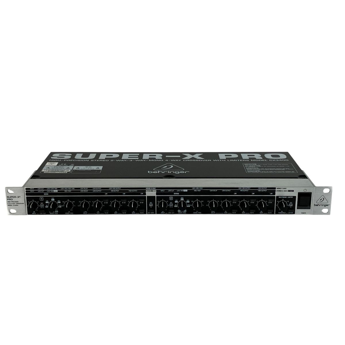 Amazon.com: Behringer SUPER-X PRO CX3400 High-Precision