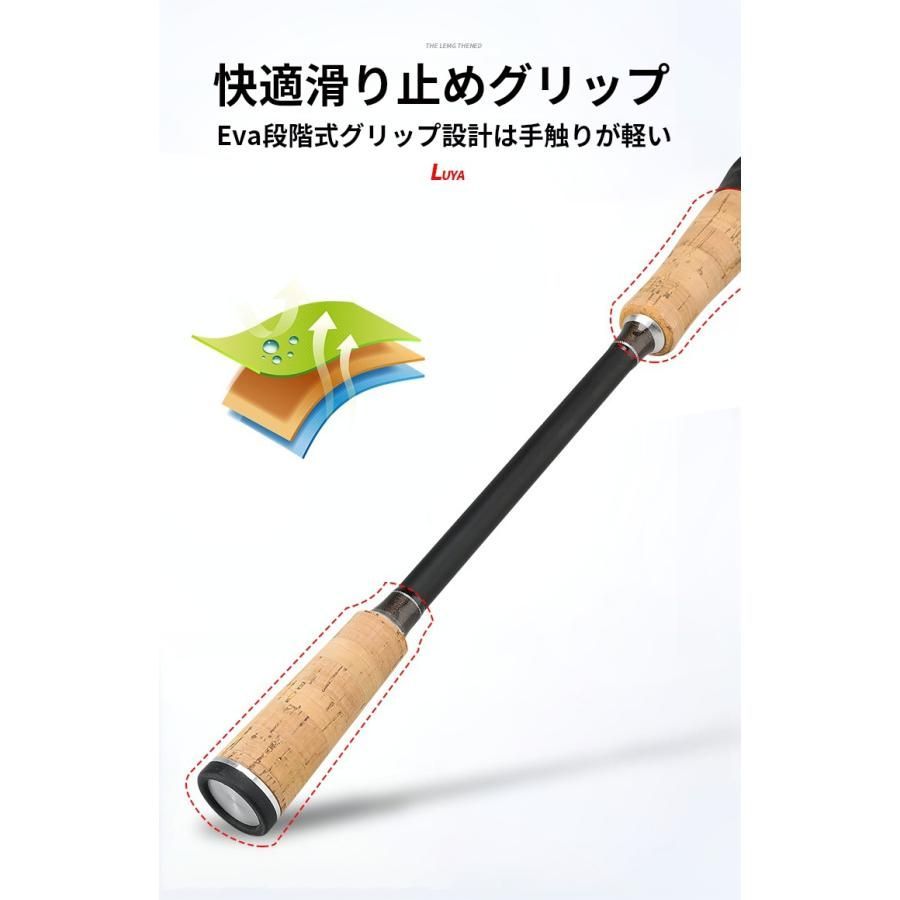 コルク トラベルロッド スピニング用ロッド ベイト用ロッド