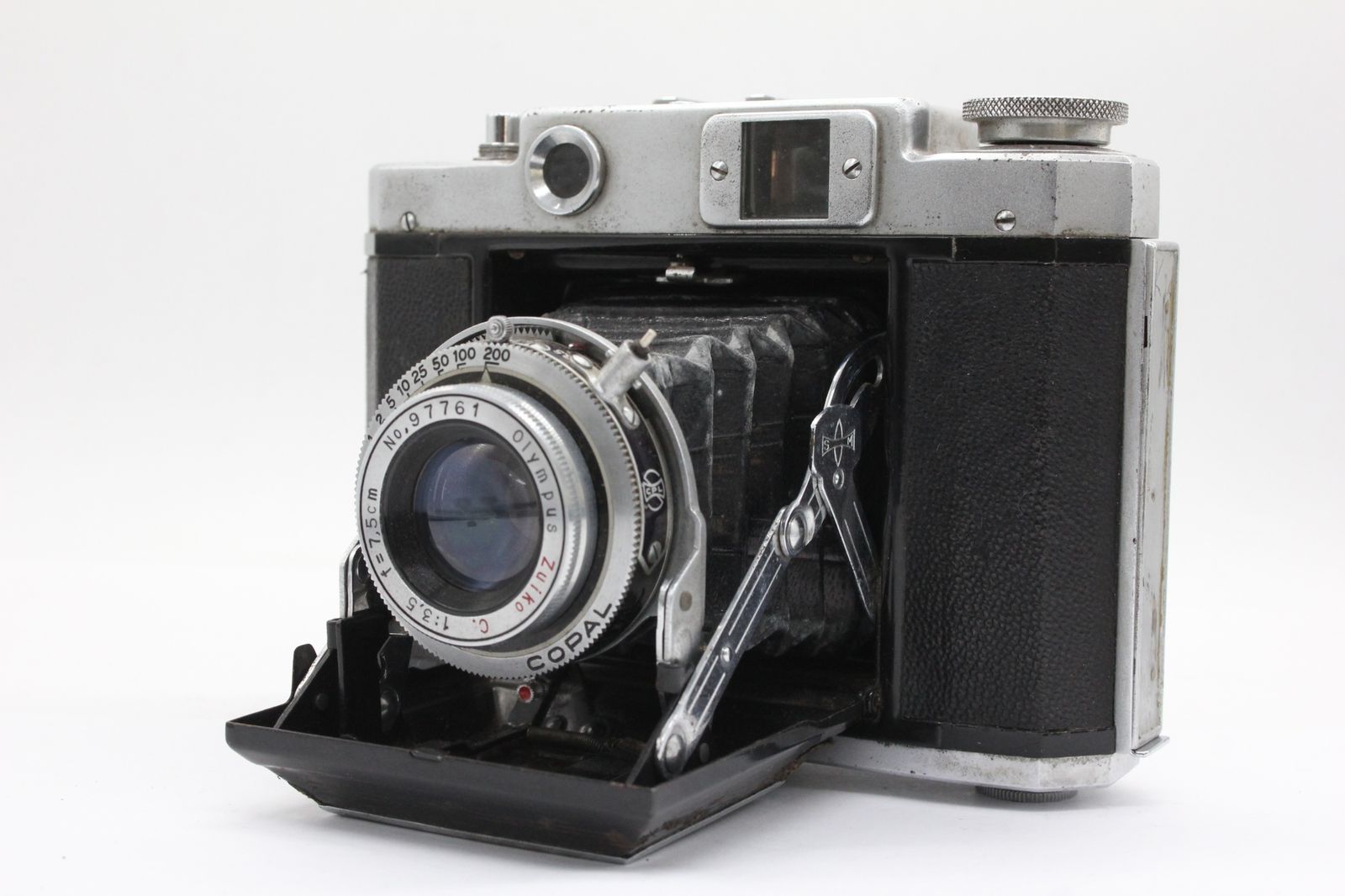訳あり品】 マミヤ Mamiya-6 Zuiko C. 7.5cm F3.5 蛇腹カメラ