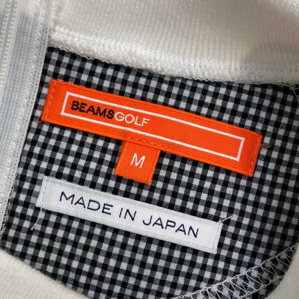 サイズ：M BEAMS GOLF ビームスゴルフ 2024年モデル シアサッカー Tシャツ チェック柄 ブラック系 [240101445139] ゴルフウェア レディース ストスト サイズ：M BEAMS GOLF ビームスゴルフ 2024年モデル シア