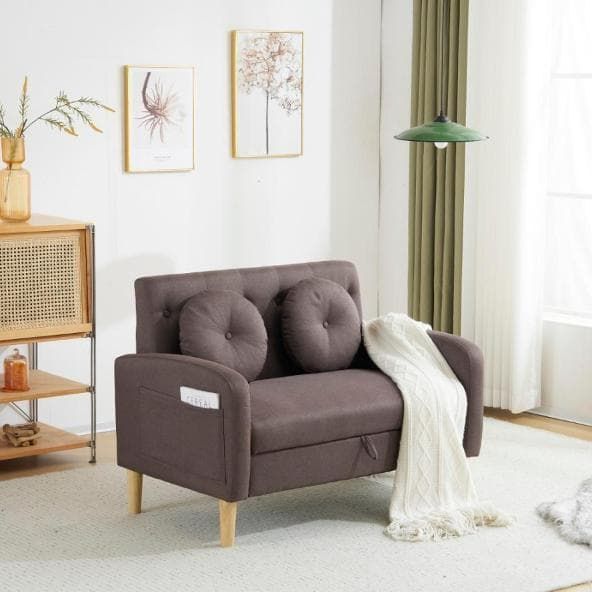 新品 ソファー 2人掛けソファー ローソファ 収納付き758-200 - メルカリ 