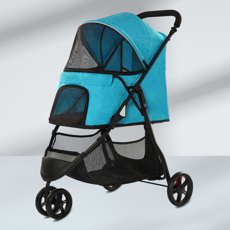 ペットカート 分離型 ダブルデッカー 大容量 折りたたみ式 犬用 360