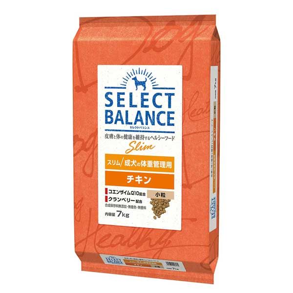 同梱不可 ベッツ チョイス ジャパン セレクトバランス スリム チキン 小粒 成犬 体重管理用 7kg