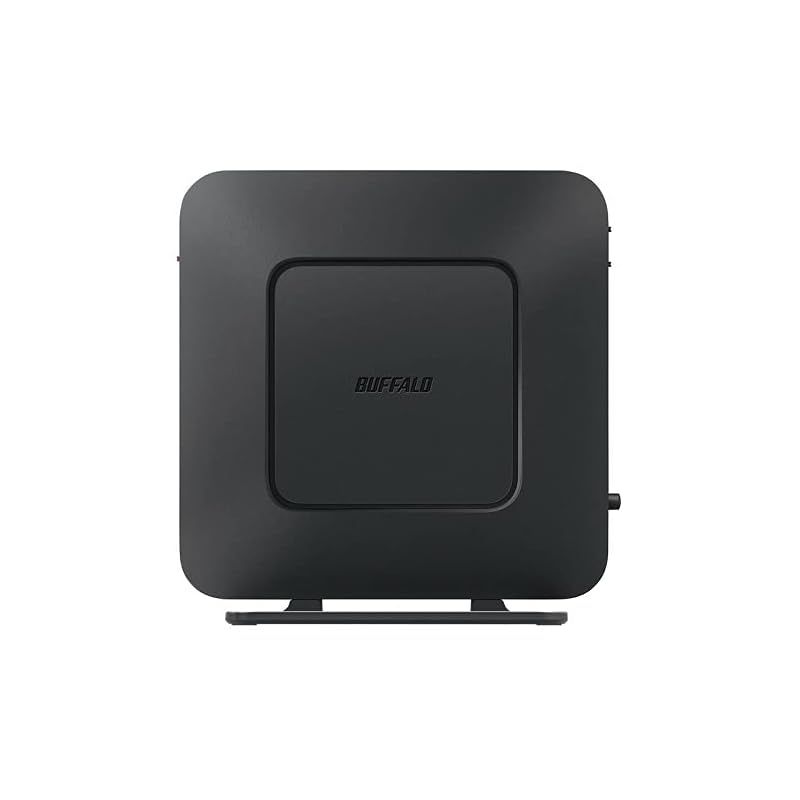 バッファロー WSR-1800AX4S/DBK [Wi-Fi 6(11ax)対応Wi-Fiルーター 1201+573Mbps AirStation] 美品BUFFALO WSR-1800AX4S⁄DBK バッファロー 無線LAN親機（Wi-Fi