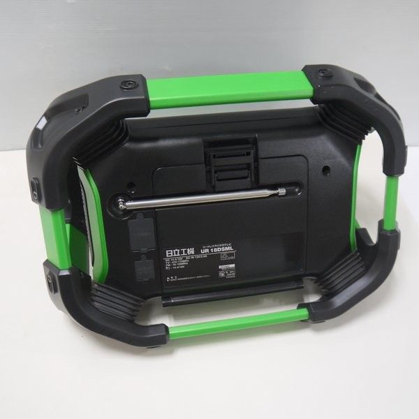 日立工機 14.4V 18V コードレスラジオ付テレビ UR18DSML NN 充電式