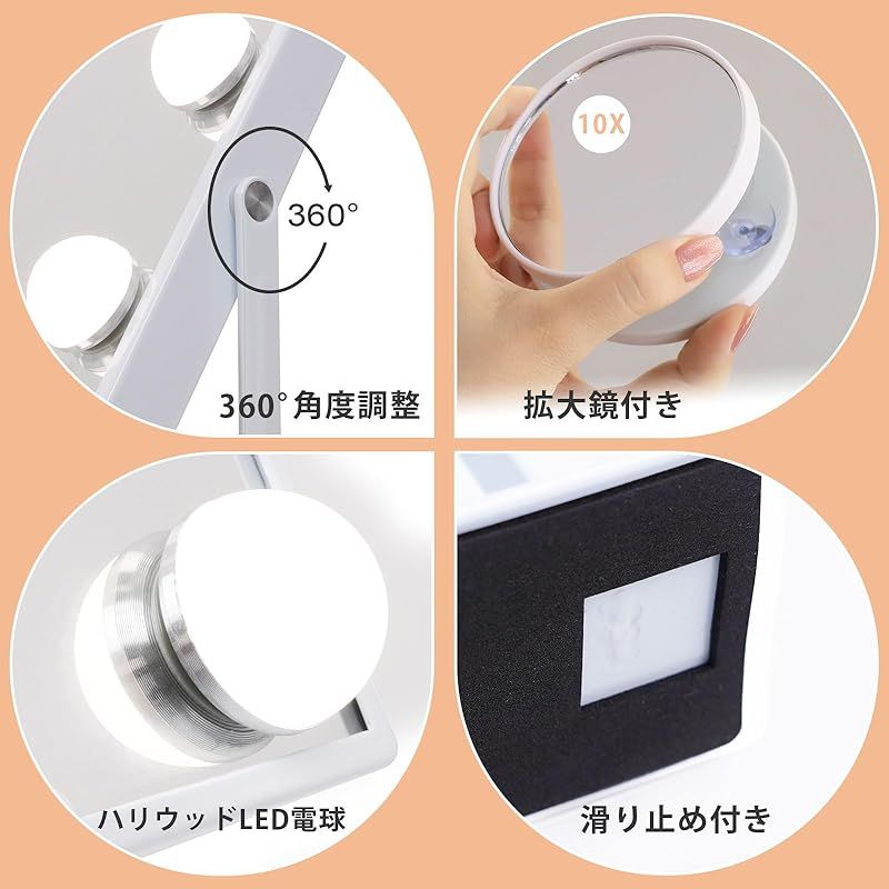 10倍拡大鏡付き