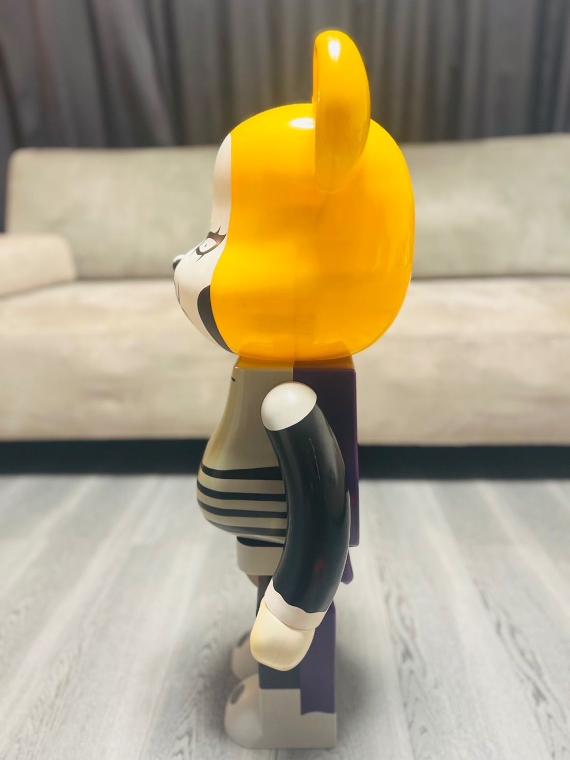 【正規品】ベアブリック 1000% DMC クラウザー デトロイトメタルシティ 正規品】BE@RBRICK ベアブリック 1000% DMC クラウザー