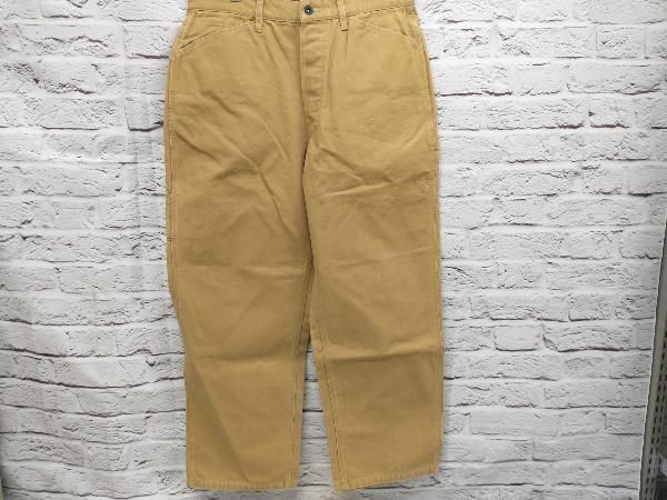 RADIALL ラディアル WIDE FIT ENGINEER PANTS RAD-22AW-PT002 綿パン キャメル Lサイズ 