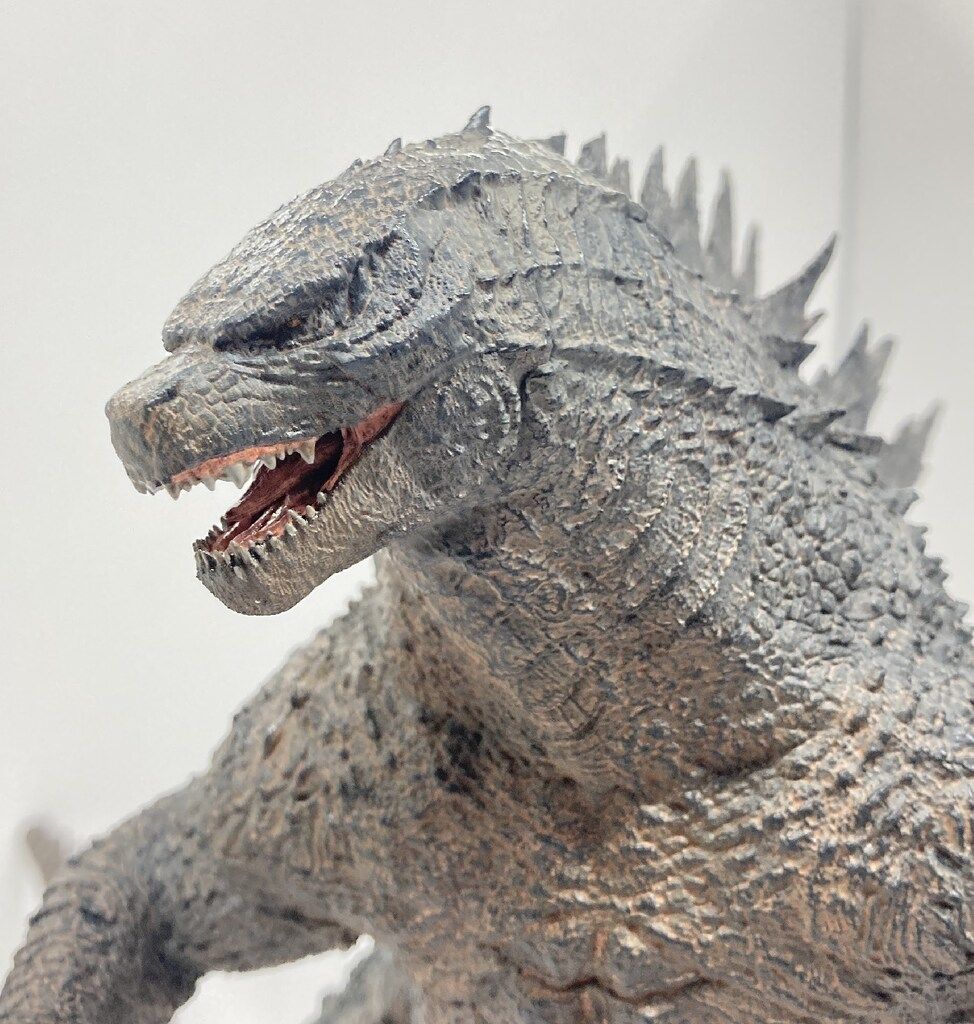 W DRAGON EDEN BUSTER 哥斯拉 2021 PVC 雕像 Godzilla 0 W-Dragon Glow-in-
