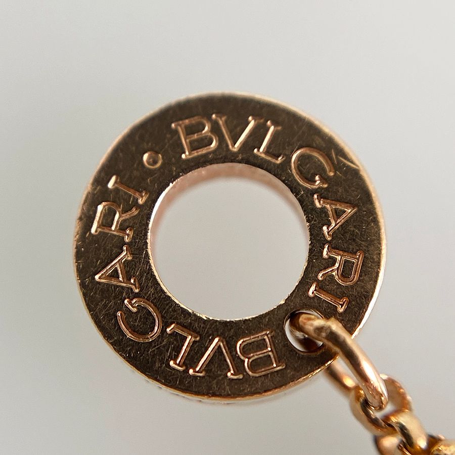 ブルガリ BVLGARI ビーゼロワン CL857876 K18PG ネックレス sss【中古  