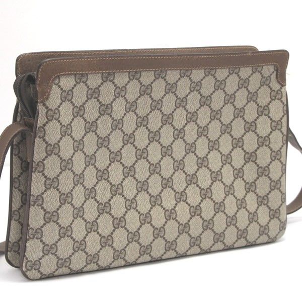 GUCCI グッチ オールドグッチ ショルダーバッグ シェリーライン 紙タグ グッチ GUCCI オールドグッチ 紙タグ付き シェリーライン GG柄