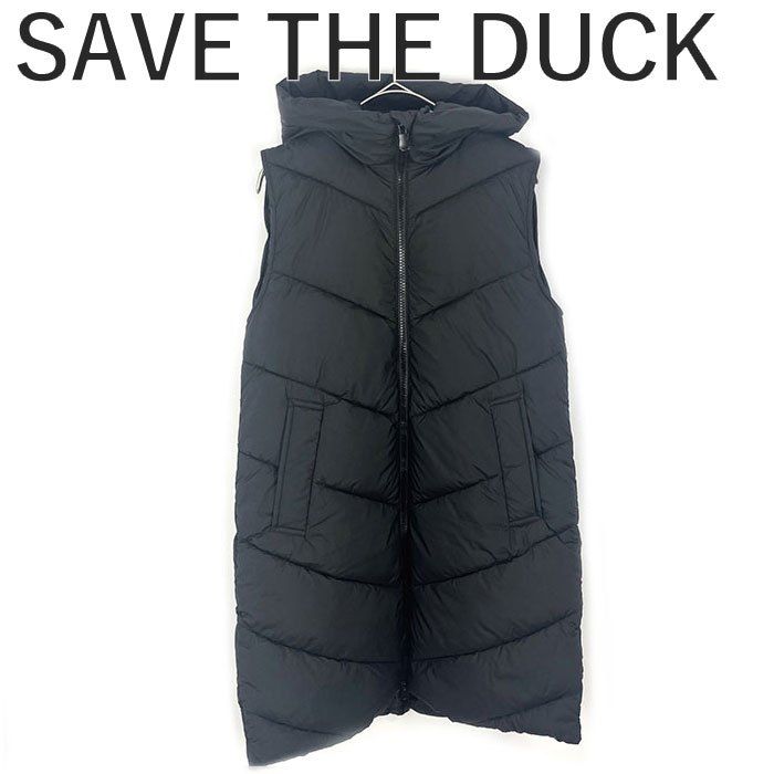 SAVE THE DUCKフード付きロングベスト【未使用】