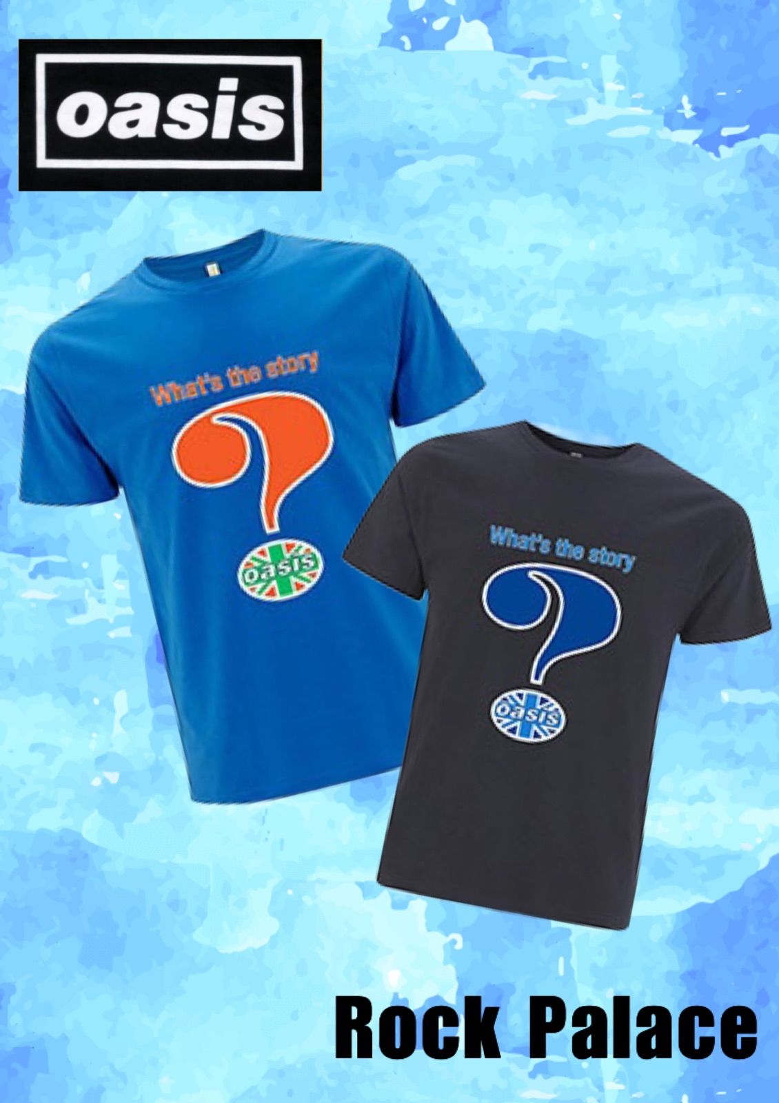 Oasis：Question Mark  Tシャツ