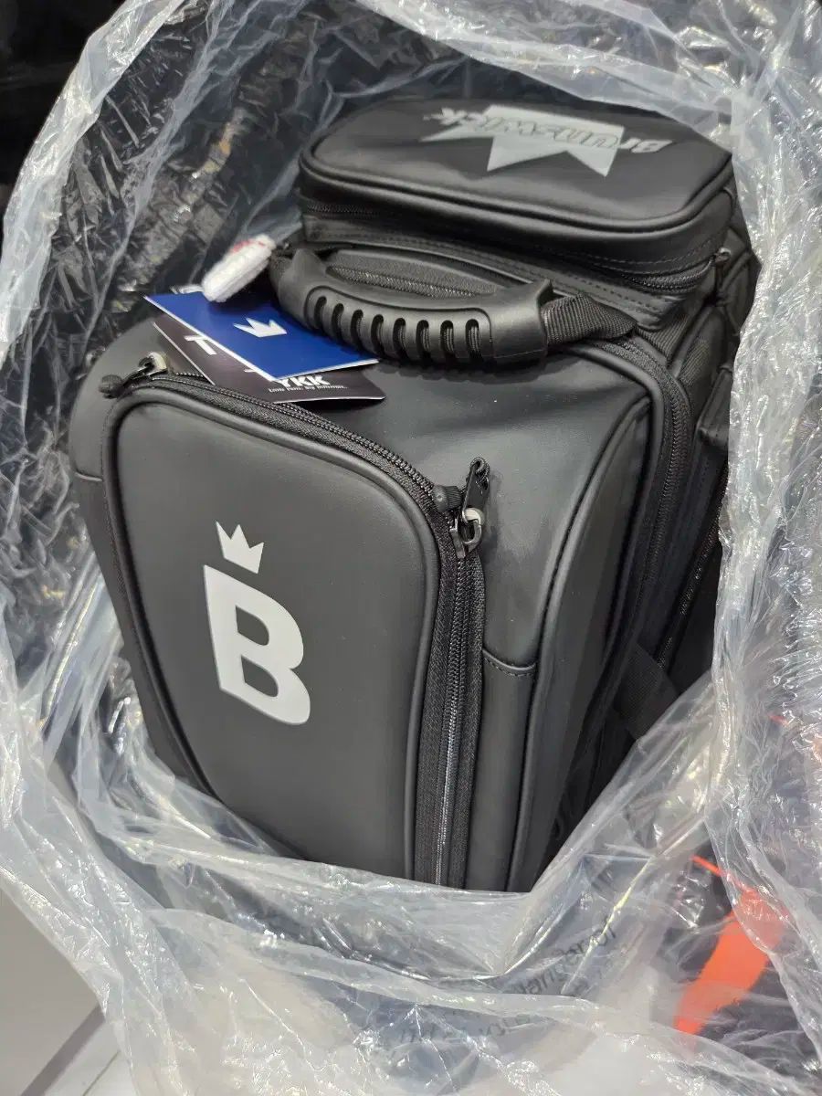 BRUNSWICK ブランズウィック マット ブラック スリーボールバッグ