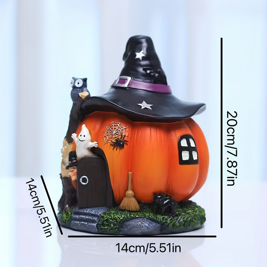 ハロウィン 家型オブジェ ハロウィン ホーンテッドマンション ガーデンオブジェ 高さ76cm