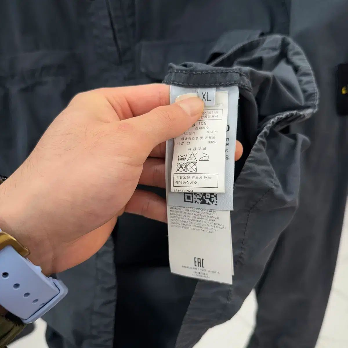 デパート STONE ISLAND ストーンアイランド ポケット オーバーサイズシャツ XL USTAUSTRALIA_COM_AU