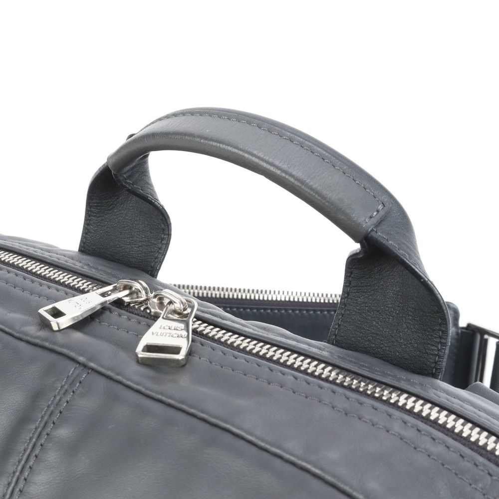 ルイヴィトン ファスト ガストン Vライン M50445 レザー 2WAY ボディバッグ 斜め掛け ウエストポーチ メンズ EEE CV36-1