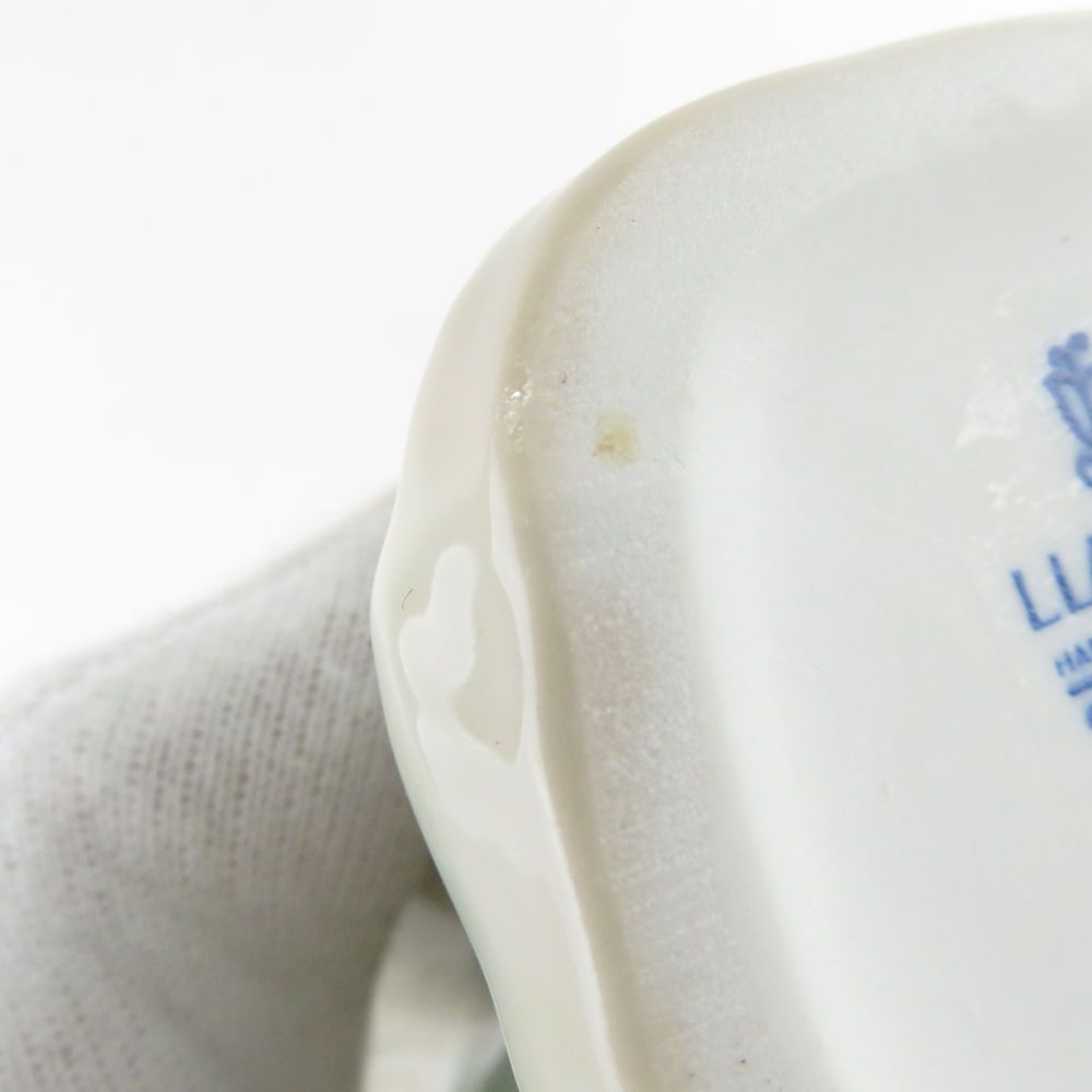 美品 LLADRO リヤドロ 5292「恋の花が咲く」 フィギュリン 置物