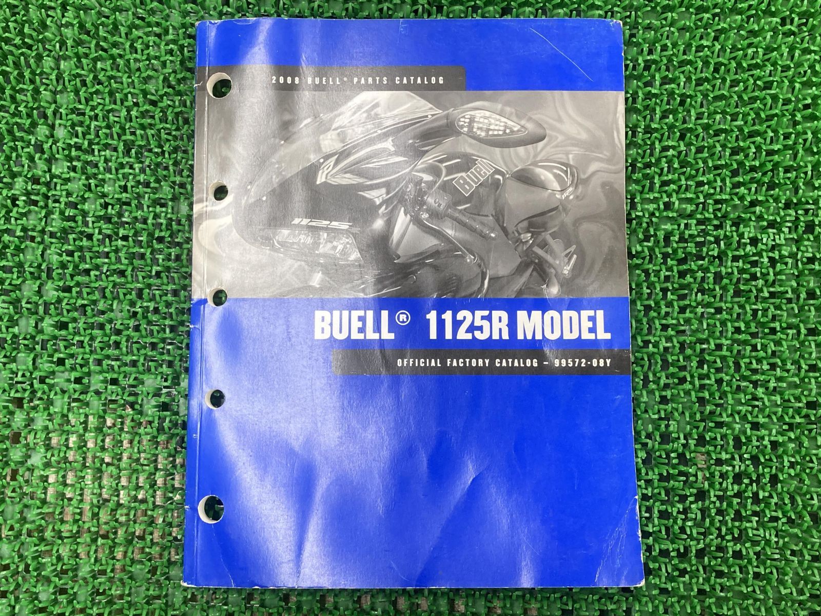 定番即納1125R 取扱説明書 ビューエル 正規 中古 バイク 整備書 2008年モデル オーナーズマニュアル 車検 整備情報 ビューエル