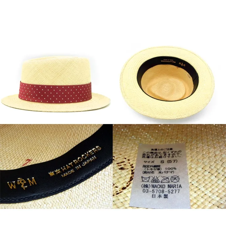 即納&大特価】 Antonio Garcia スペイン セビリアパナマ帽 鉢
