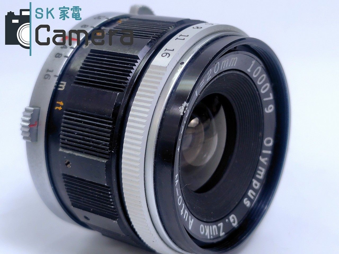 中古】 OLYMPUS G.Zuiko Auto-W 20mm F3.5 オリンパス フード