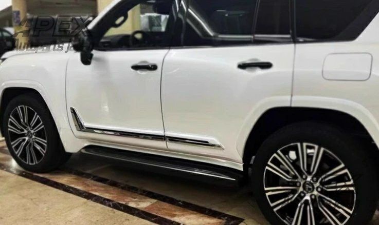 レクサス XL600 2025-2025 ABS サイドドアモール ガーニッシュ ドレスアップ 左右ブラック4P