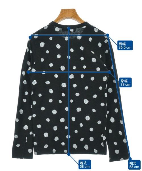 【美品】COMME des GARÇONS × NIKE 長袖カットソー 古着 BLACK COMME des GARCONS - BLACK COMME des GARCONS×NIKE ロンT