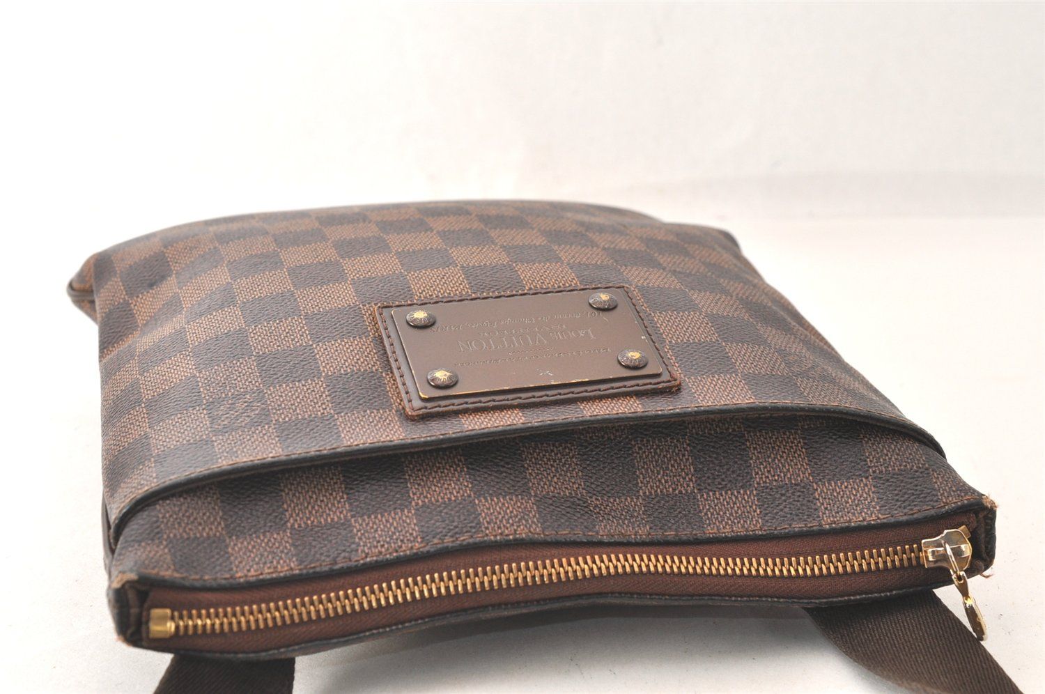 LOUIS VUITTON ルイヴィトン ダミエ ポシェット プレート
