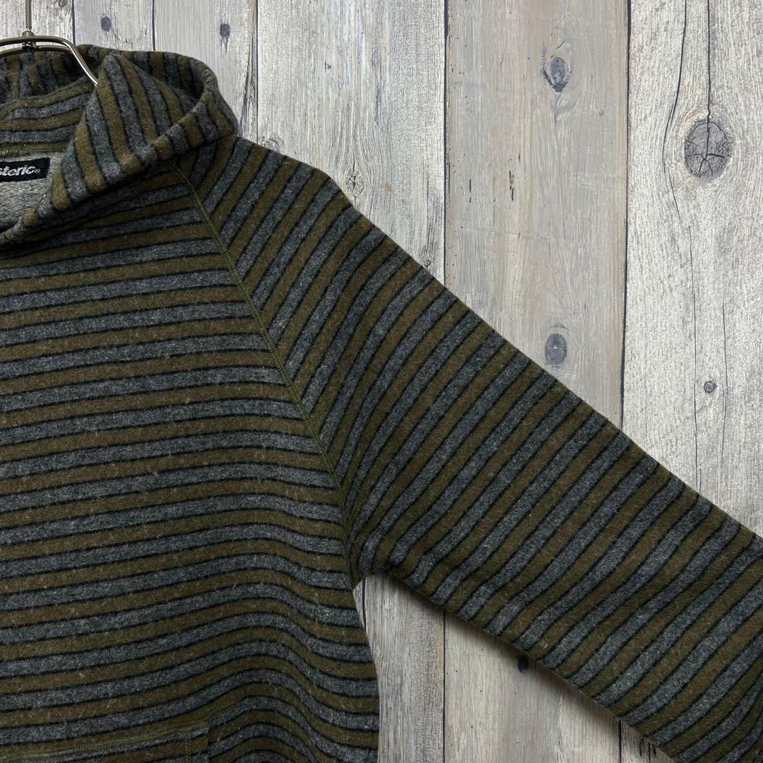 【未使用】hystericglamour ヒステリックグラマーボーダーパーカー HYSTERIC GLAMOUR ヒステリックグラマー ボーダー パーカー - メルカリ