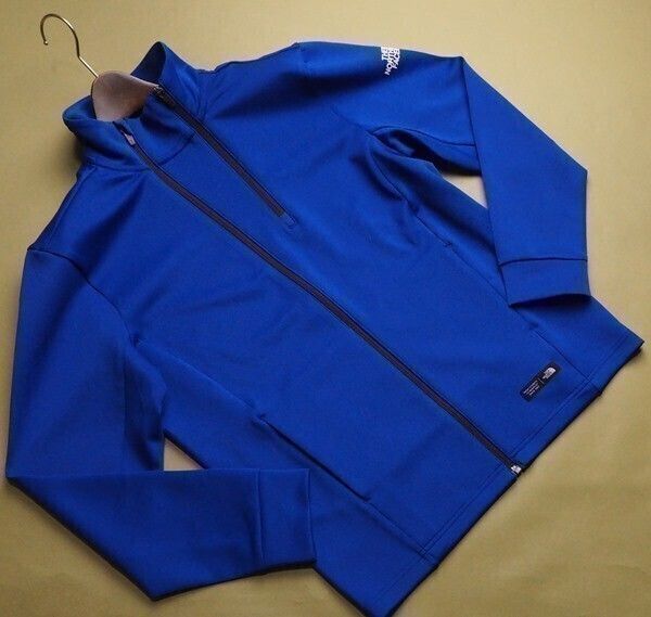 新品正規14800円 ノースフェイス ホワイトレーベル SOLID TOBIN 天竺ジャージ ジャケット Sブルー(ROB) 直営店購入 新品正規14800円 ノースフェイス ホワイトレーベル SOLID TOBIN