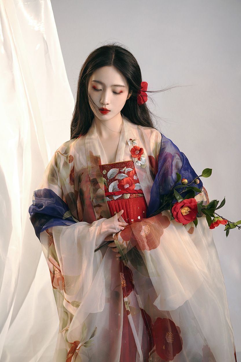 中華風ワンピースドレス古風チャイナドレスステージ衣装漢服中華服大袖シャツ唐製改良コスプレチャイナ服衣装仮装レディー