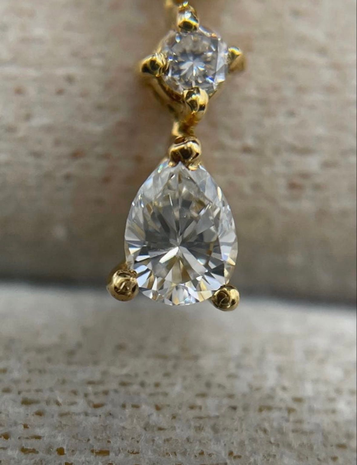 JQ134★高級 ダイヤモンド0.5ct K18 ネックレス JQ134☆高級 ダイヤモンド0.5ct K18 ネックレス - メルカリ