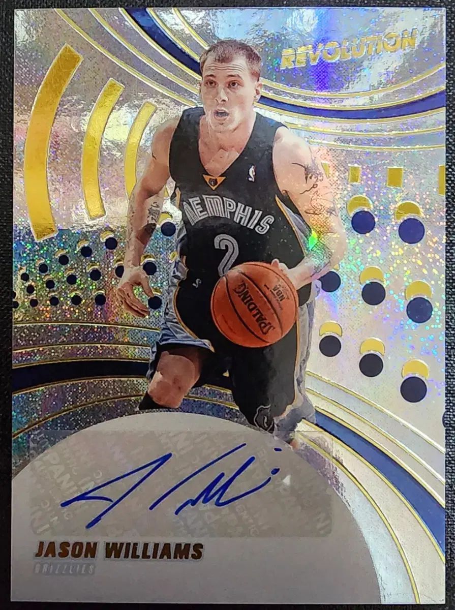 ジェイソン ウィリアムズ 直筆 サイン カード 1 腸