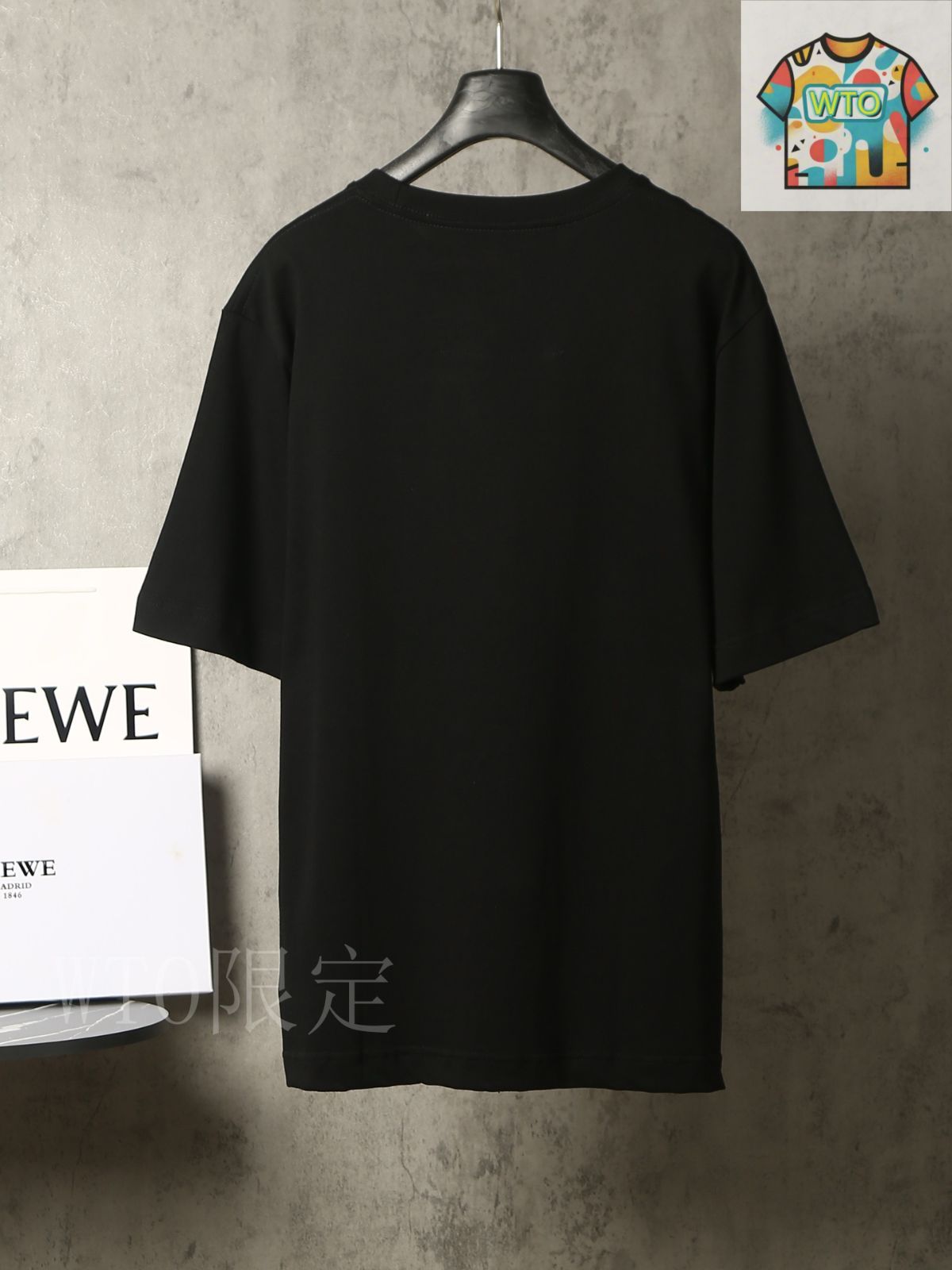 今日WTO】GIVENCHY クラシックレインボー立体プリント刺繍 T